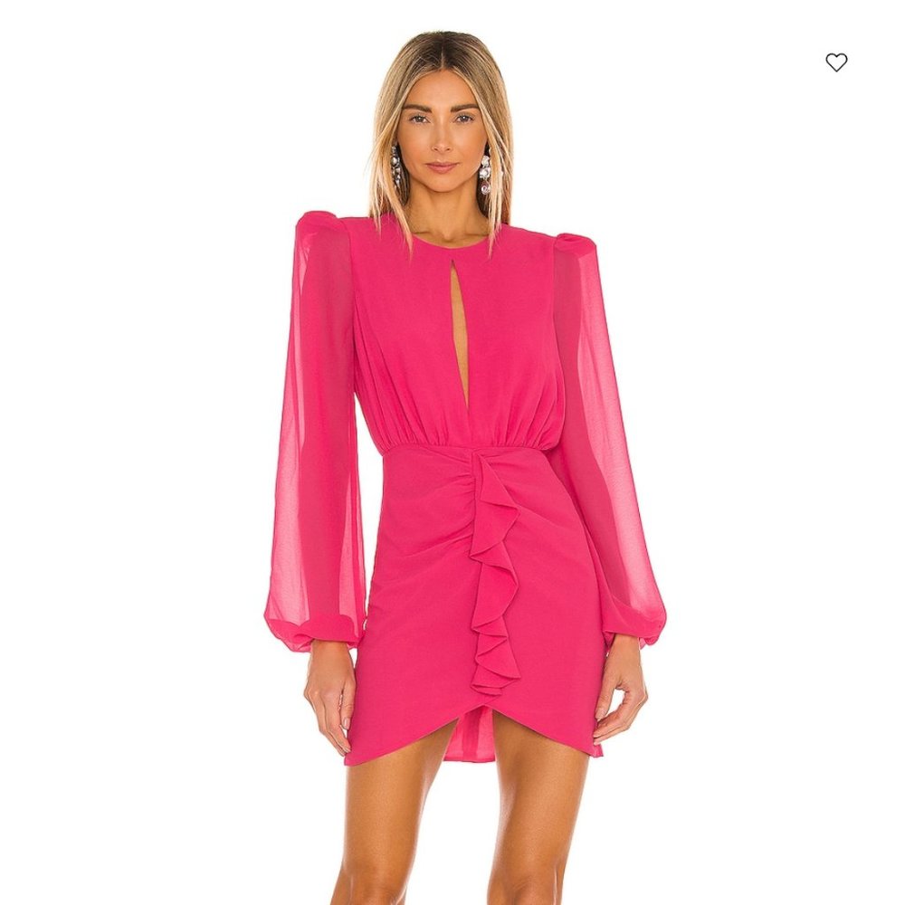 NWT Revolve NBD Hot Pink Arijana Mini Dress